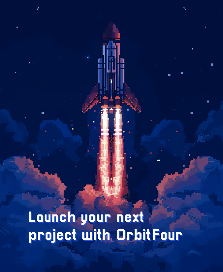 OrbitFour Space Theme